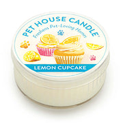 Pet House Lemon Cupcake Mini Candle