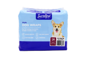 Incredipet Small Disposable Male Dog Wraps 12 pk