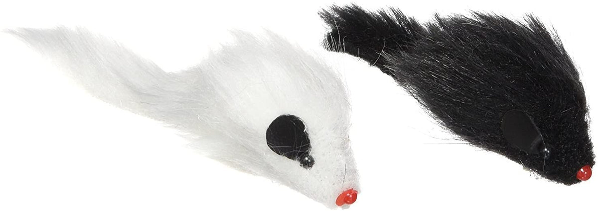 Spot Ethical Pet Plush Miami Mice Cheesebox Multiples Cat Toy 2 in
