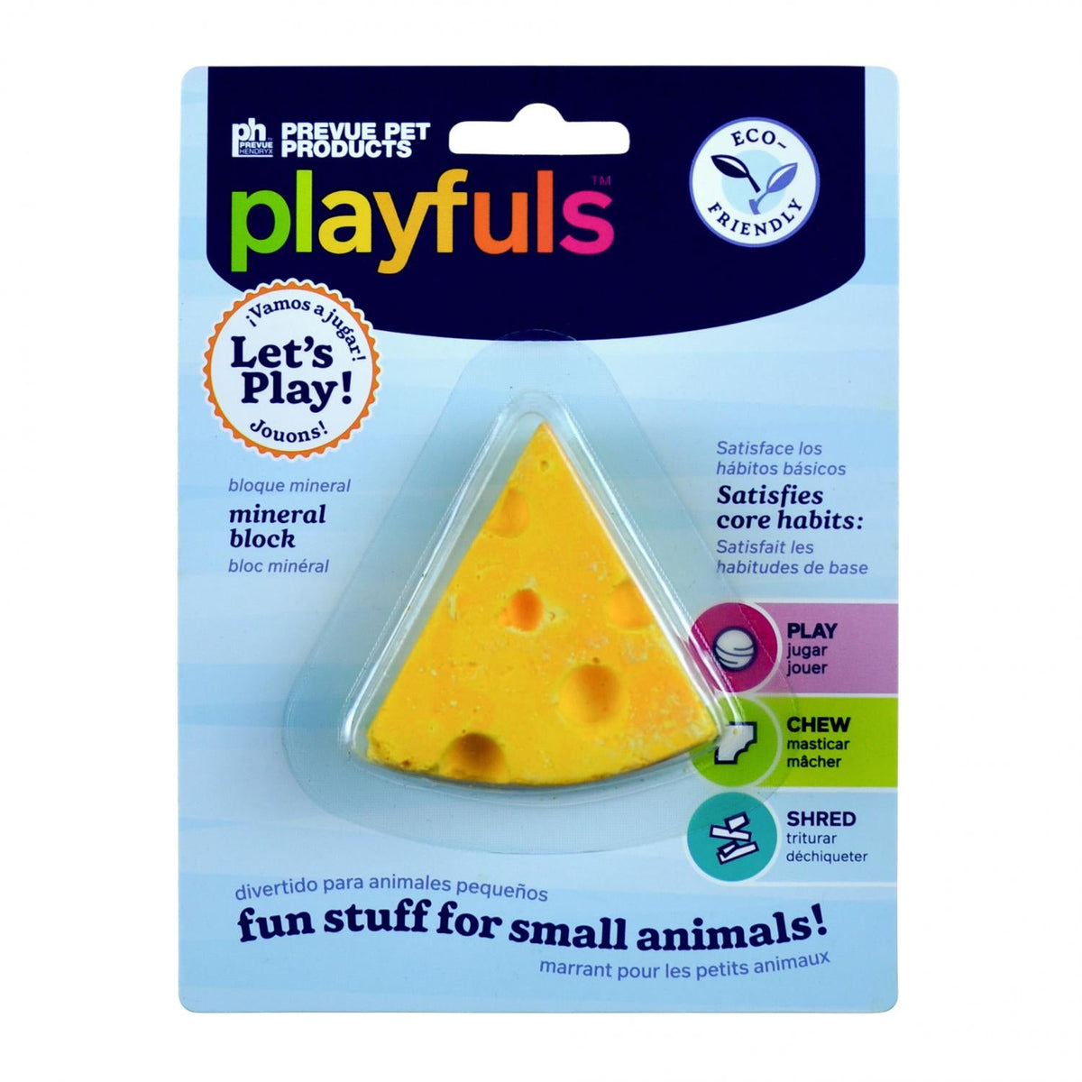 Prevue Say Cheese! Mineral Block Small Animal Toy