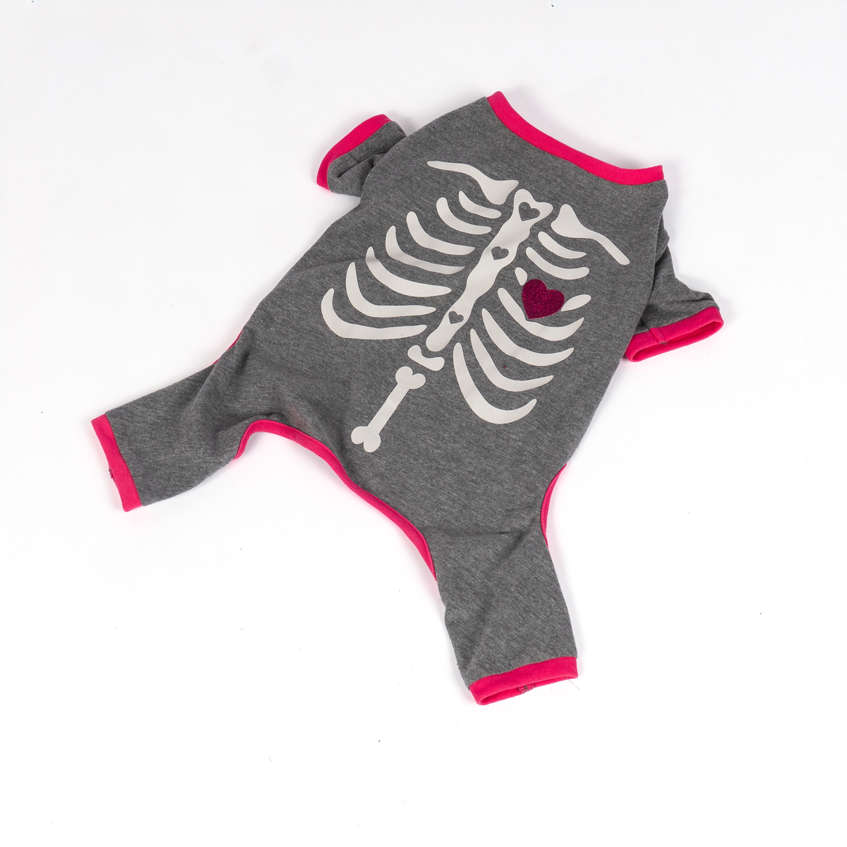 Silverpaw Halloween X-Ray Bones Pet Pajamas