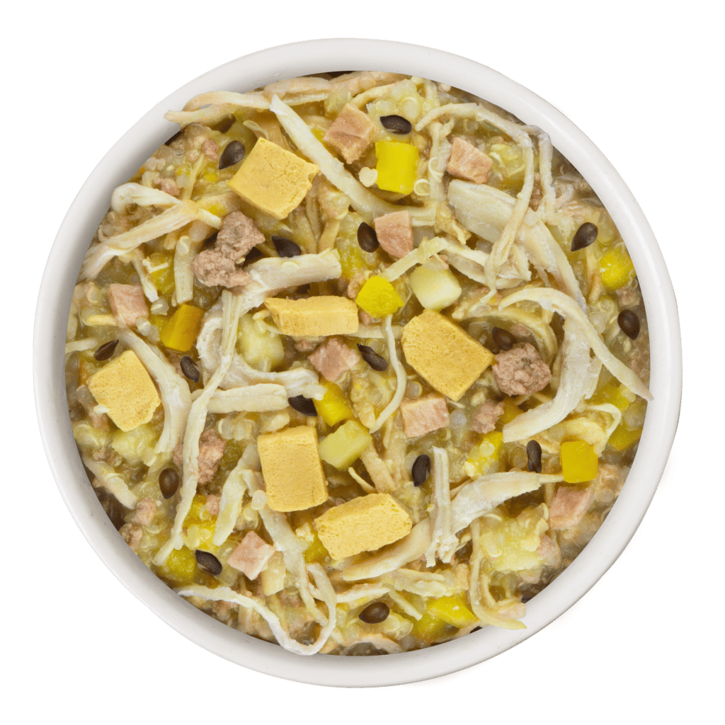 Weruva Meals 'N More Bed & Breakfast + Digestive Support with Chicken Breast, Egg, Pumpkin & Ham in Pumpkin Soup Wet Dog Food