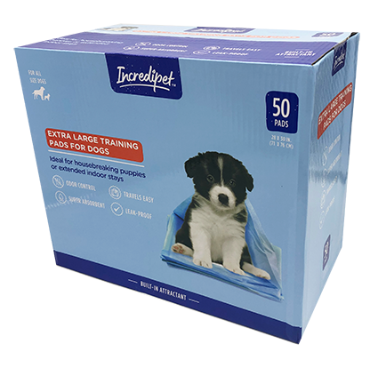 Incredipet Dog Training Pads, Extra Large 50 pk