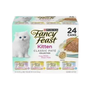 Fancy Feast Kitten Classic Pate Variety Pack Canned Cat Food 24 ct