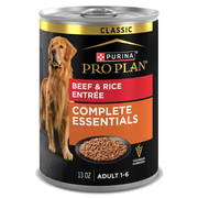 Purina Pro Plan Savor Adult Classic Beef & Rice Entree Canned Dog Food