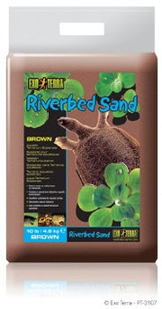 Exo Terra Riverbed Sand Terrarium Reptile Substrate 10 lb