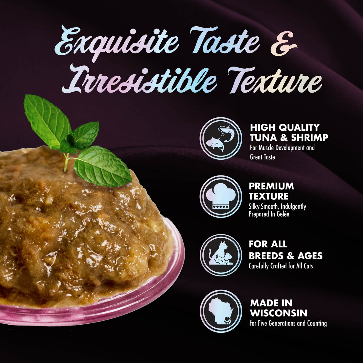 Fromm PurrSnickitty Tuna & Shrimp Entrée in Gelee Wet Cat Food