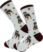 E & S Imports Pet Lover Socks Rottweiler Dog, Unisex, One Size Fits Most