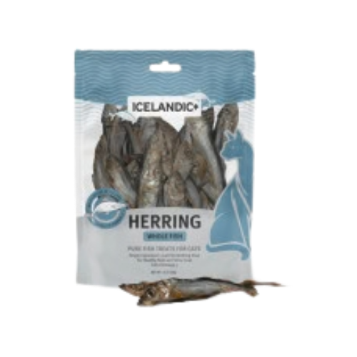 Icelandic+ Herring Whole Fish Natural Cat Treats 1.5 oz