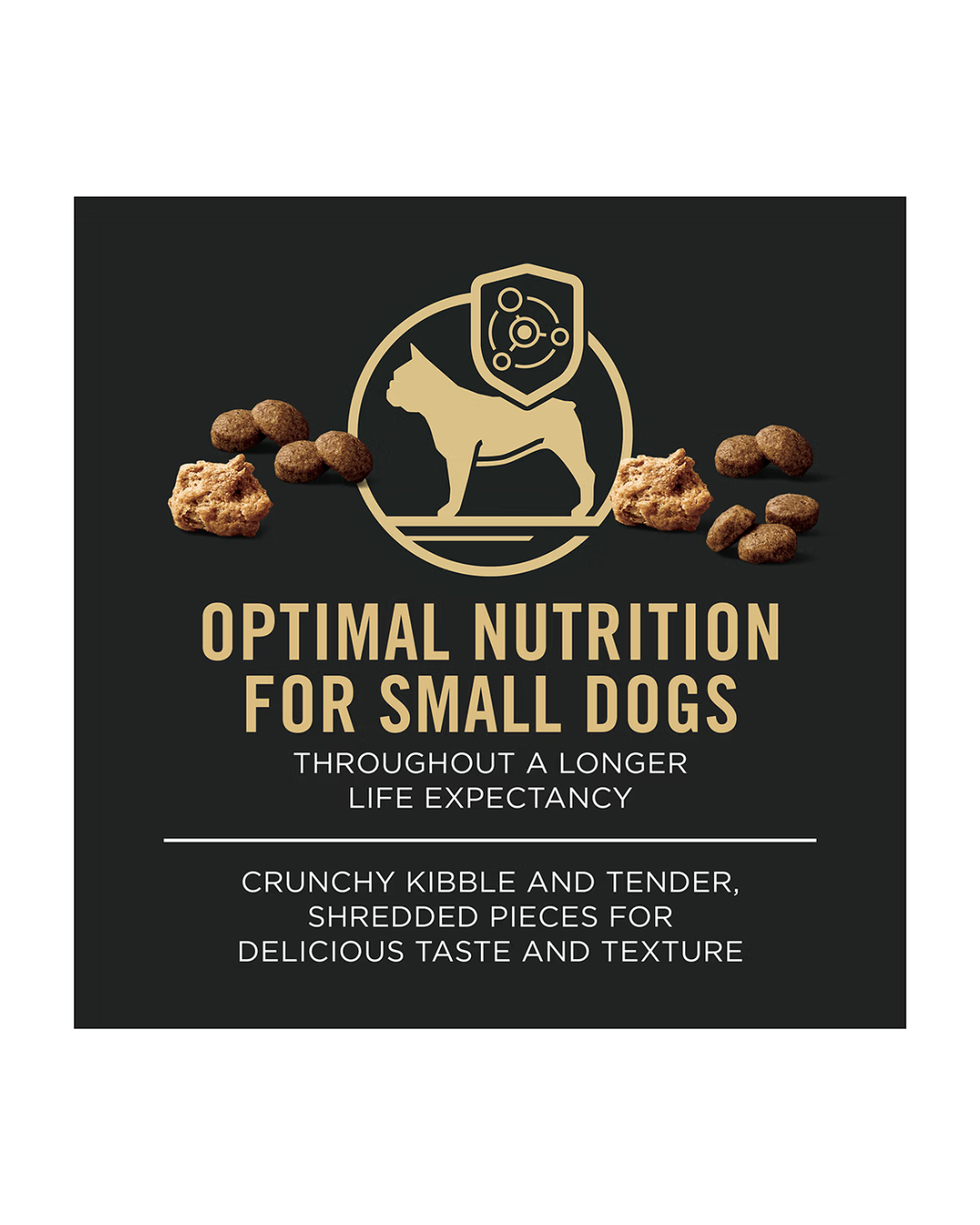 Purina Pro Plan Adult Small Breed Shredded Blend Beef & Rice Formula Dry Dog Food 6 lb