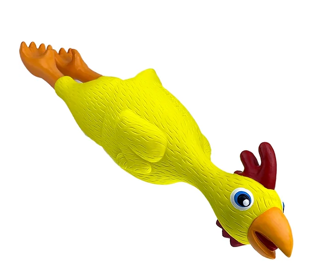 Petsport Naturflex Chicken Latex Dog Toy 12 in
