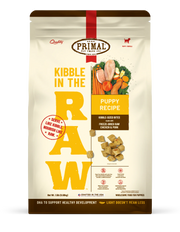 Primal Kibble in the Raw Puppy Recipe Dog Food