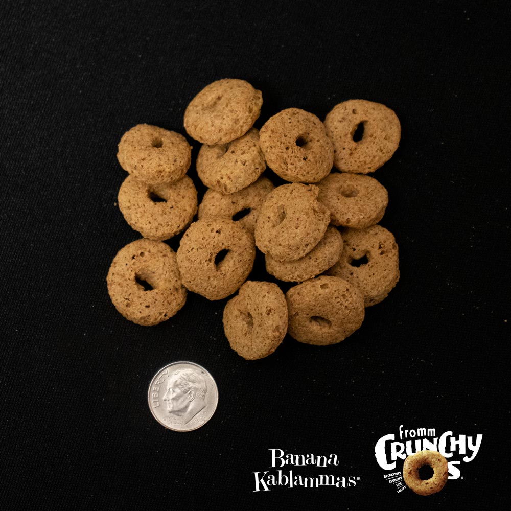 Fromm Crunchy Os Banana Kablammas Dog Treats 6 oz