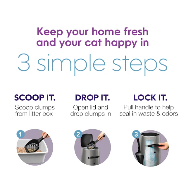 Litter Genie Cat Litter Disposal System, Extra Large