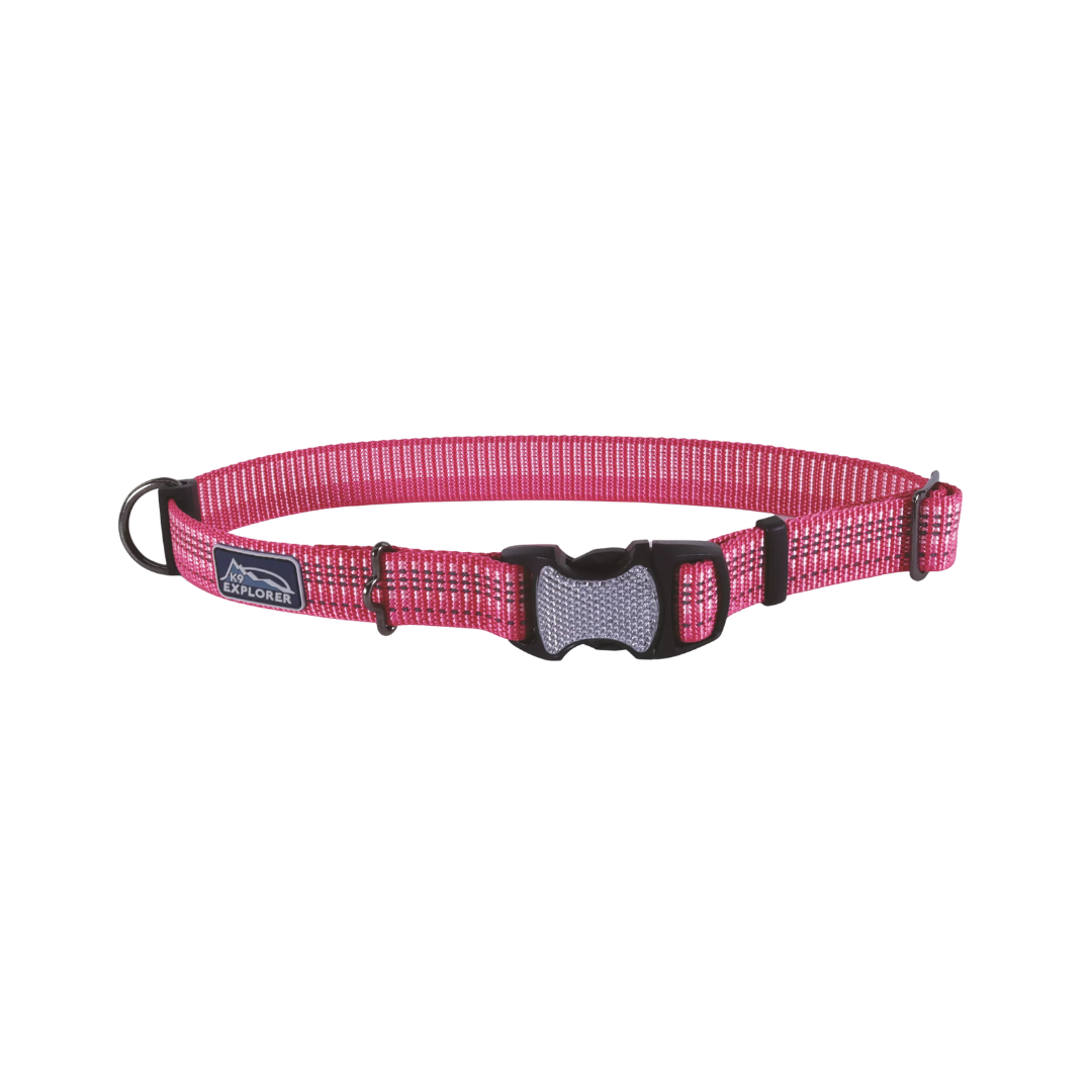 Coastal Pet Products K9 Explorer Brights Adjustable Dog Collar-Blossom