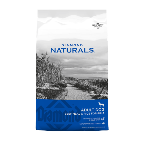 Diamond Naturals Beef Meal & Rice Formula Adult Dry Dog Food 40 lb