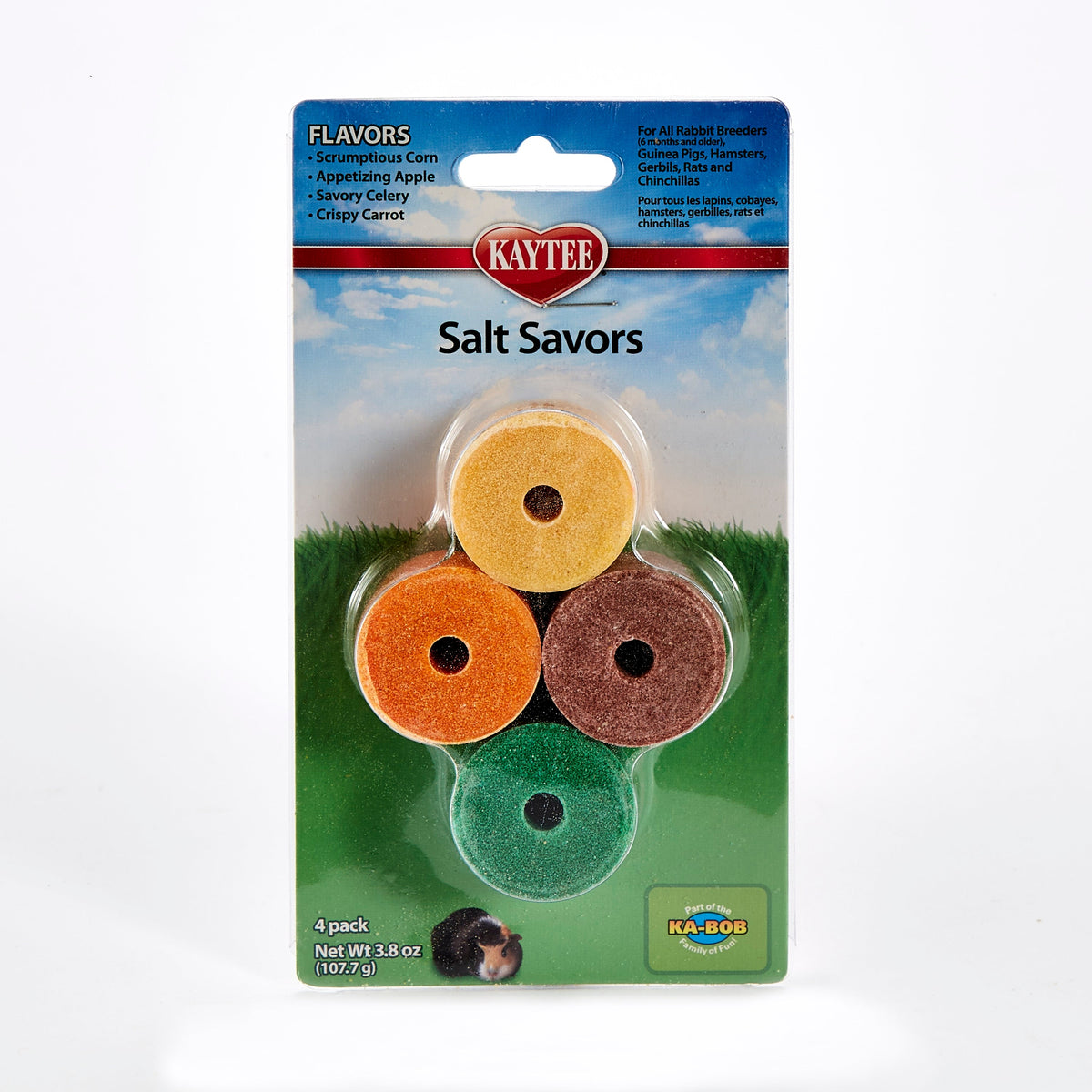 Kaytee Salt Savors For Small Animals 4 pk