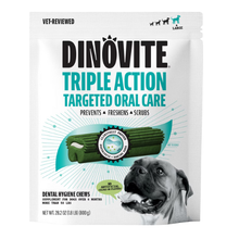 Dinovite Dental Chews for Dogs - Large 4 ct