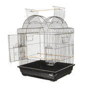 A&E Victorian Open Top Black Bird Cage 25 x 21 x 32 in