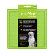 Lickimat Green Classic Soother Mat Dog Slow Feeder