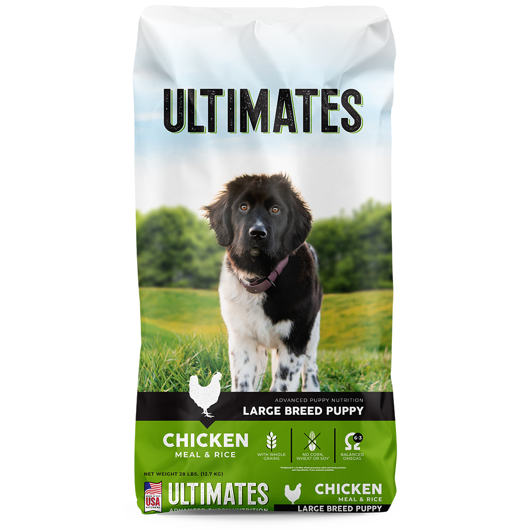 Ultimates Chicken & Rice Large Breed Puppy Food 28 lb