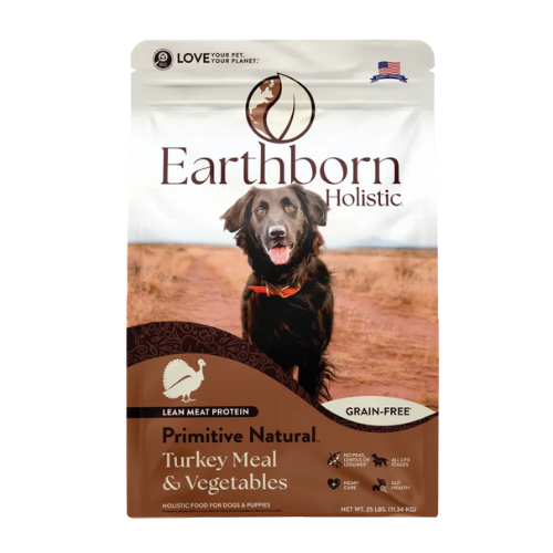 Earthborn Holistic Primitive Natural Turkey Meal & Vegetables Grain-Free Dry Dog Food