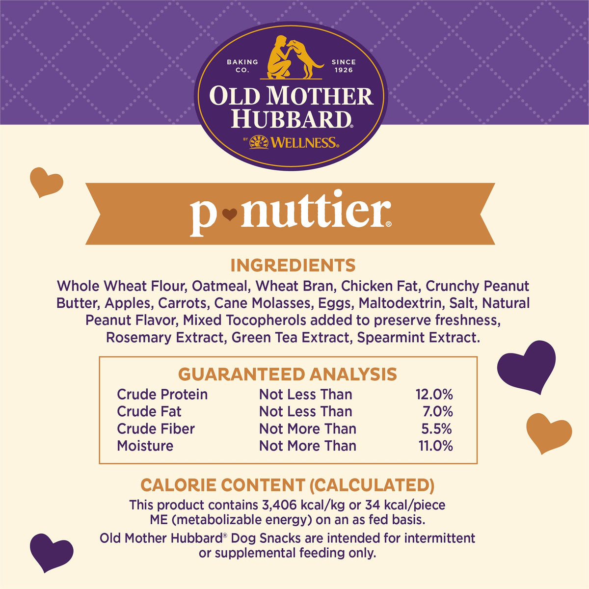 Old Mother Hubbard P-Nuttier Small Dog Biscuits 20 oz