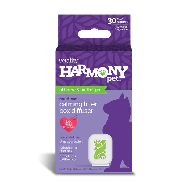 Vetality Harmony Pet Calming Litter Box Diffuser