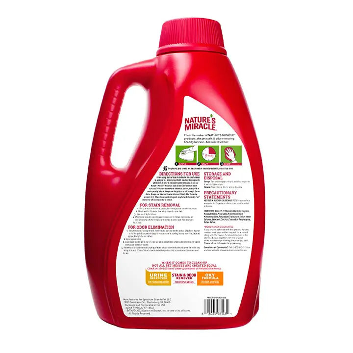 Nature's Miracle Advanced Stain & Odor Eliminator For Dogs 1 gal