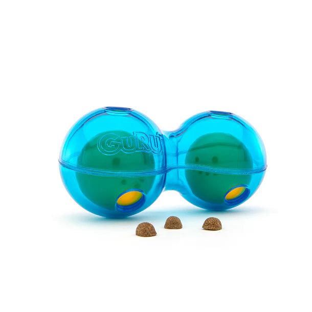 Guru Duo Ball Treat Dispensing Dog Toy