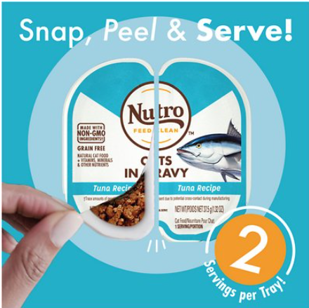 Nutro Perfect Portions Tuna Cuts in Gravy Grain-Free Wet Cat Food