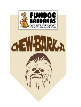 Fun Dog Bandanas Chew-Bark-A Pet Bandana