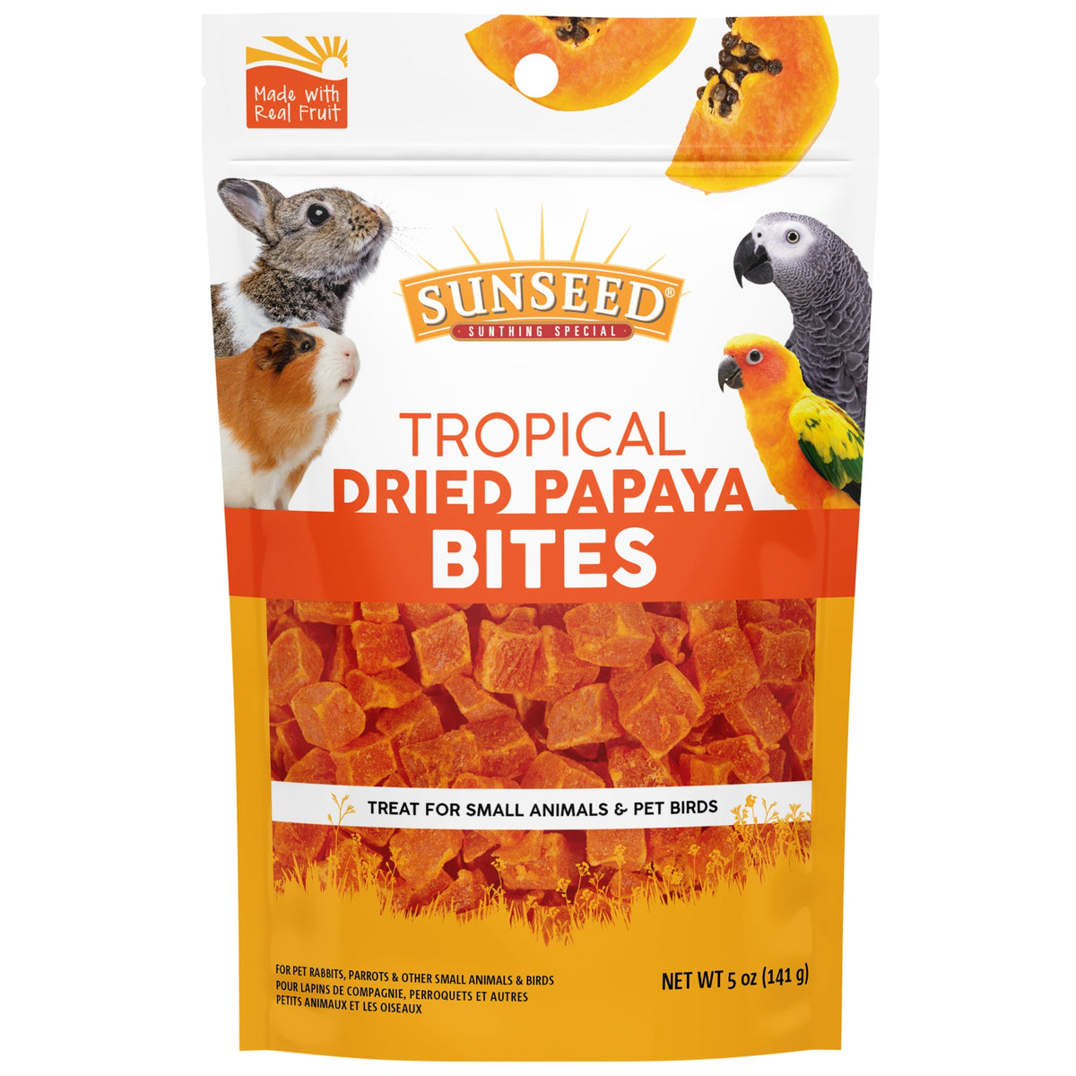 Sunseed Garden Goodies Positively Papaya Small Animals Treats 5 oz
