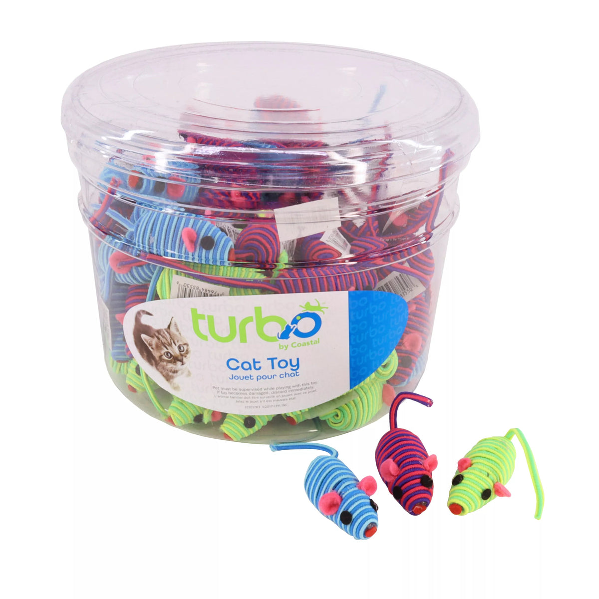Coastal Pet Products Turbo String Mice Cat Toy