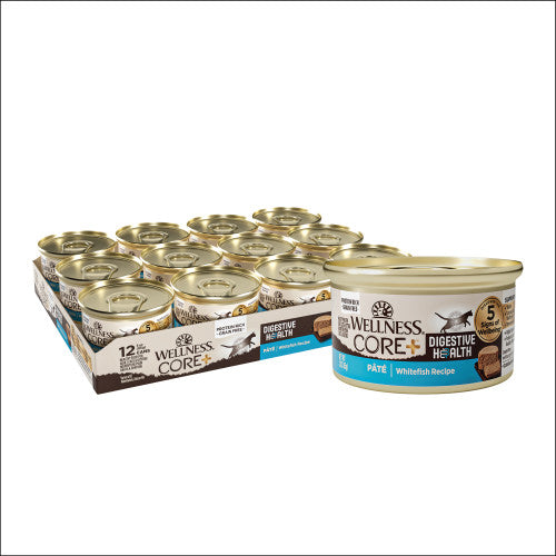 Wellness Core Digestive Health Whitefish Pate Recipe Grain-Free Canned Cat Food
