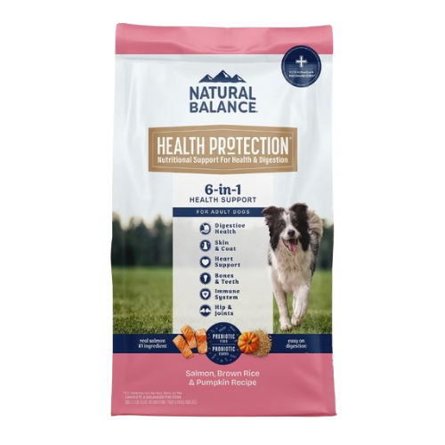 Natural Balance Health Protection Adult Salmon, Brown Rice & Pumpkin Dry Dog Food