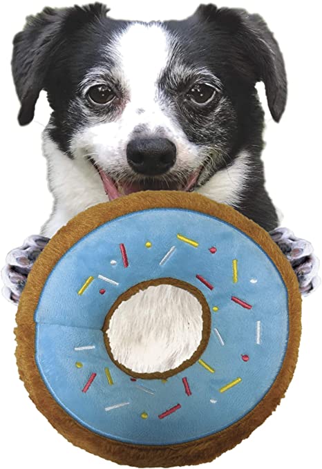 Spot Ethical Pet Tasty Donut Squeaker Dog Toy