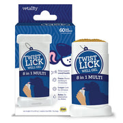 Vetality Twist+Lick Well Gel 8 in 1 Multi Dog Supplement 2.3 oz