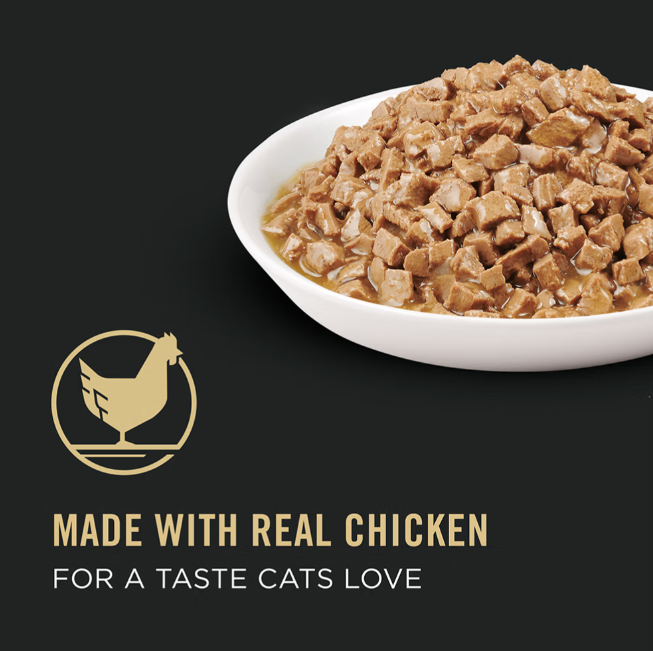Purina Pro Plan Focus Adult Urinary Tract Health Formula Chicken Entree In Gravy Canned Cat Food