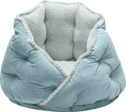 Furhaven Calming Hug Bolster Pet Bed, 18 x 18 in