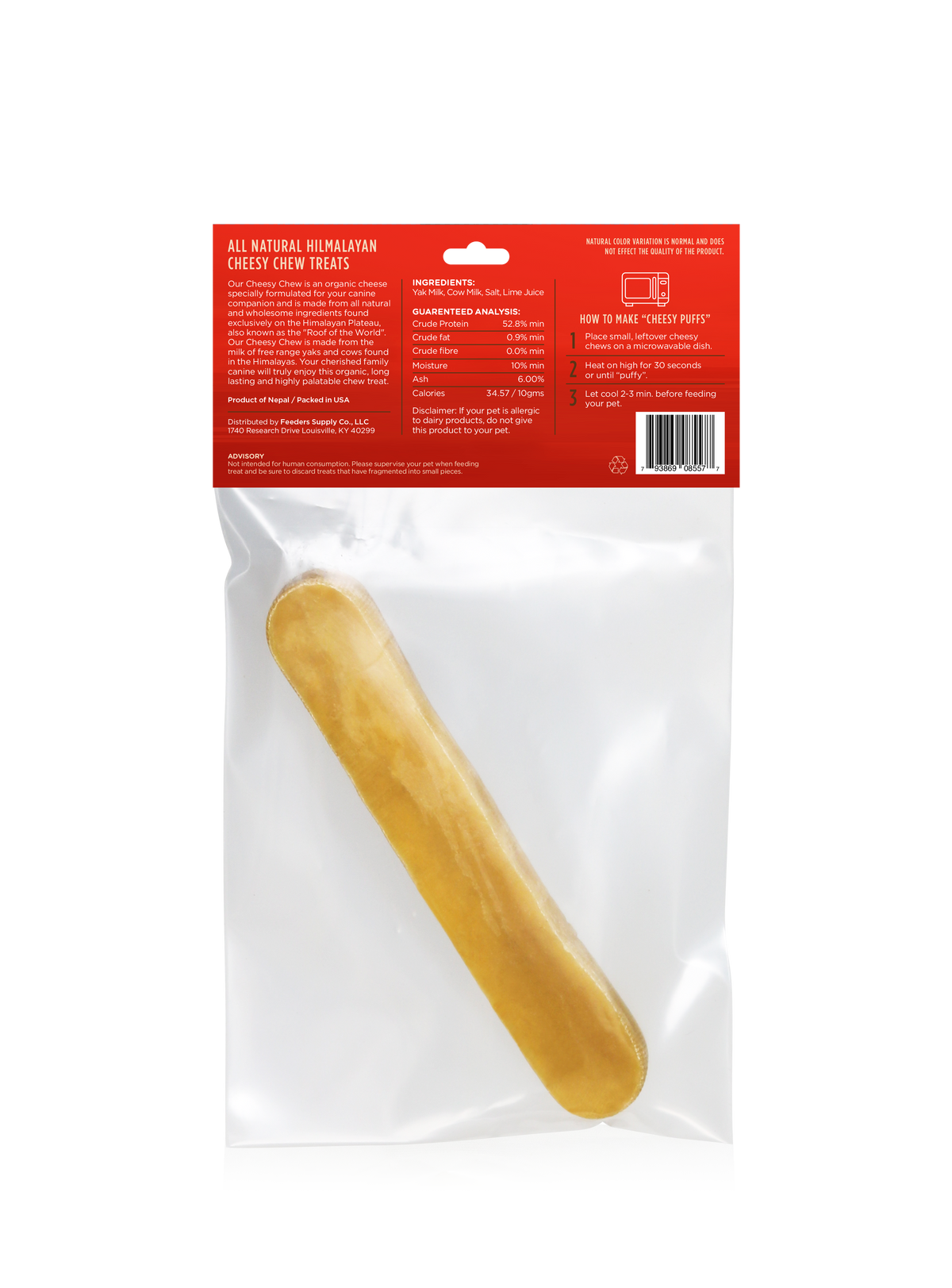Incredipet Cheesy Chew for Large Dogs 100 gm