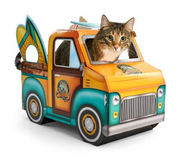 Royal Pet HAPPYCAT Vintage Surf Truck Cat Scatcher