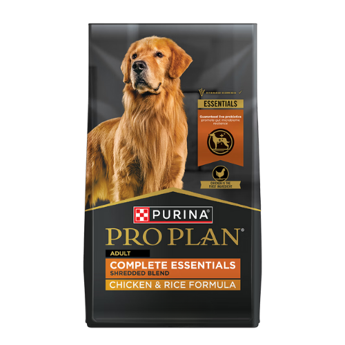 Purina Pro Plan Adult Shredded Blend Chicken & Rice Formula Dry Dog Food