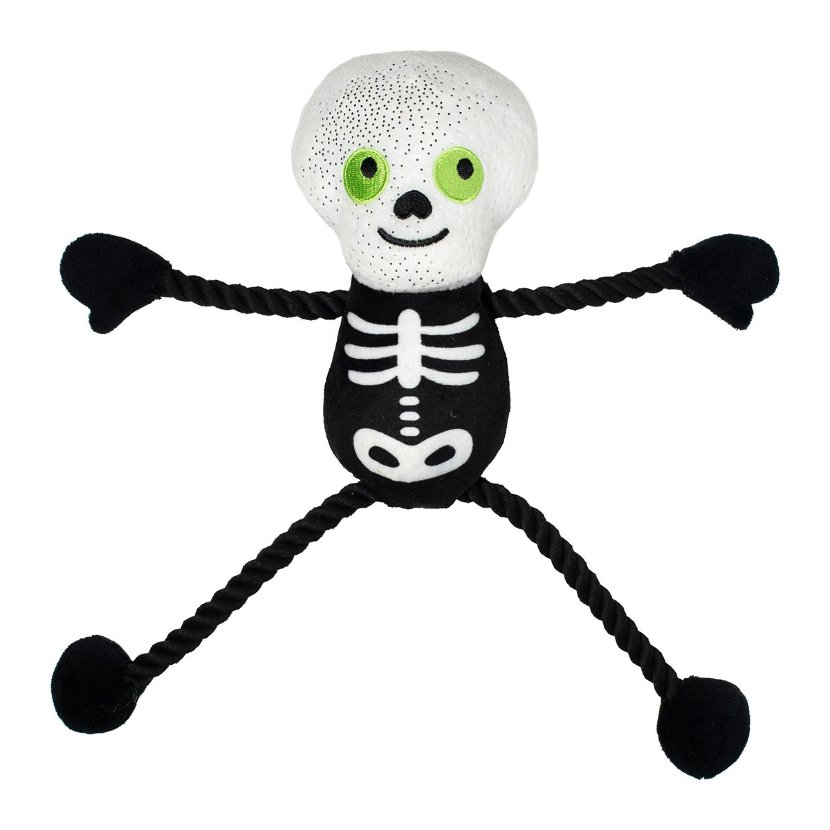 Pet Fringe Studio Halloween Got a Bone To Pick Rope & Plush Dog Toy