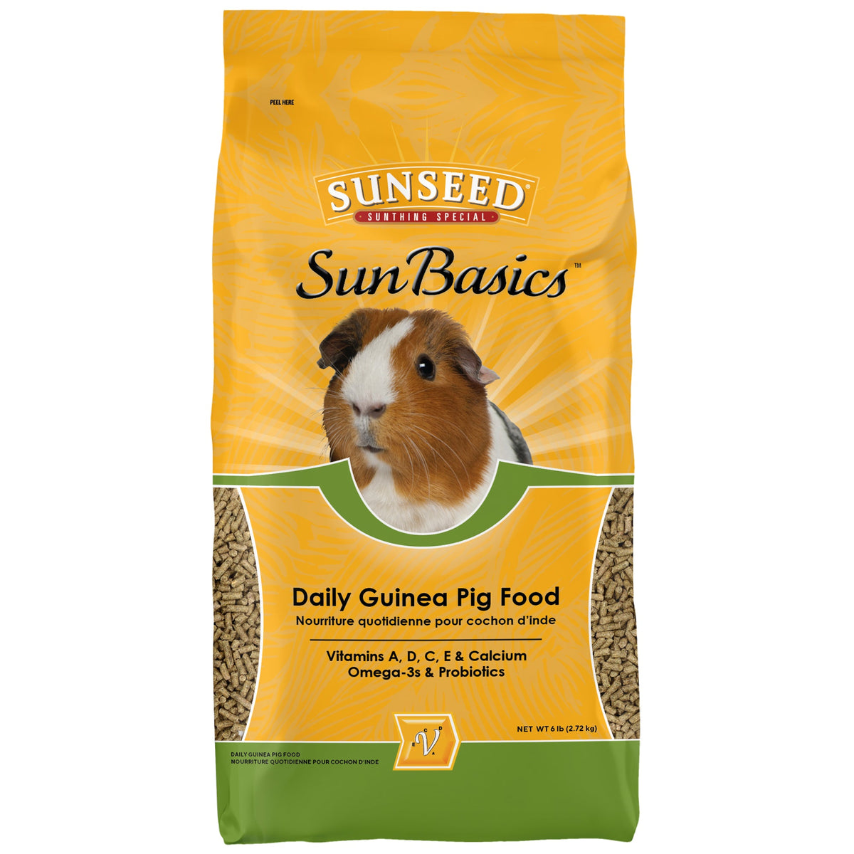 Sunseed Guinea Pig Pelleted Food 6 lb