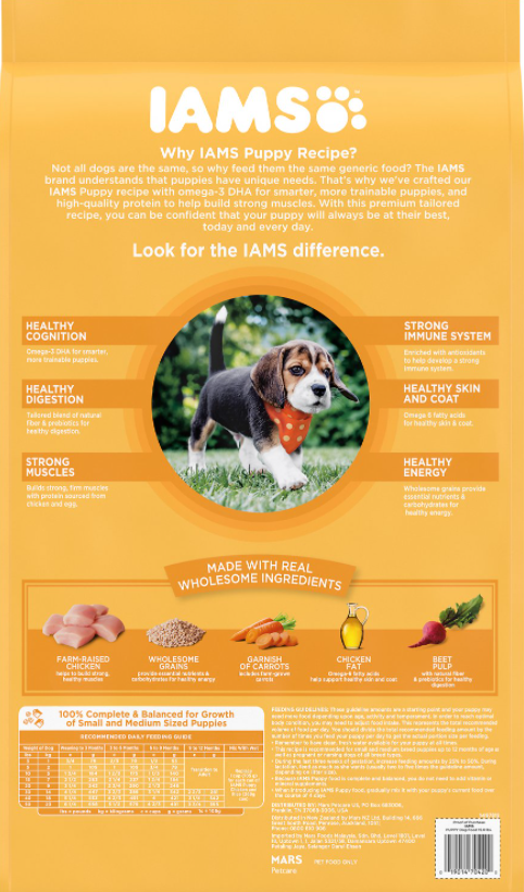 Iams Proactive Health Smart Puppy Original Dry Dog Food
