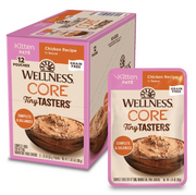 Wellness CORE Tiny Tasters Grain-Free Chicken Pate Wet Kitten Food