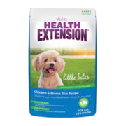 Health Extension Little Bites Chicken & Brown Rice Recipe All Life Stages Dry Dog Food