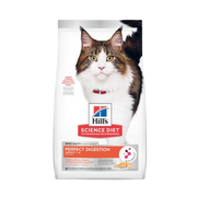 Hill's Science Diet Adult Perfect Digestion Salmon Dry Cat Food