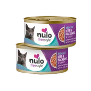 Nulo FreeStyle Grain-Free Minced Beef & Mackerel Recipe in Gravy Canned Cat Food